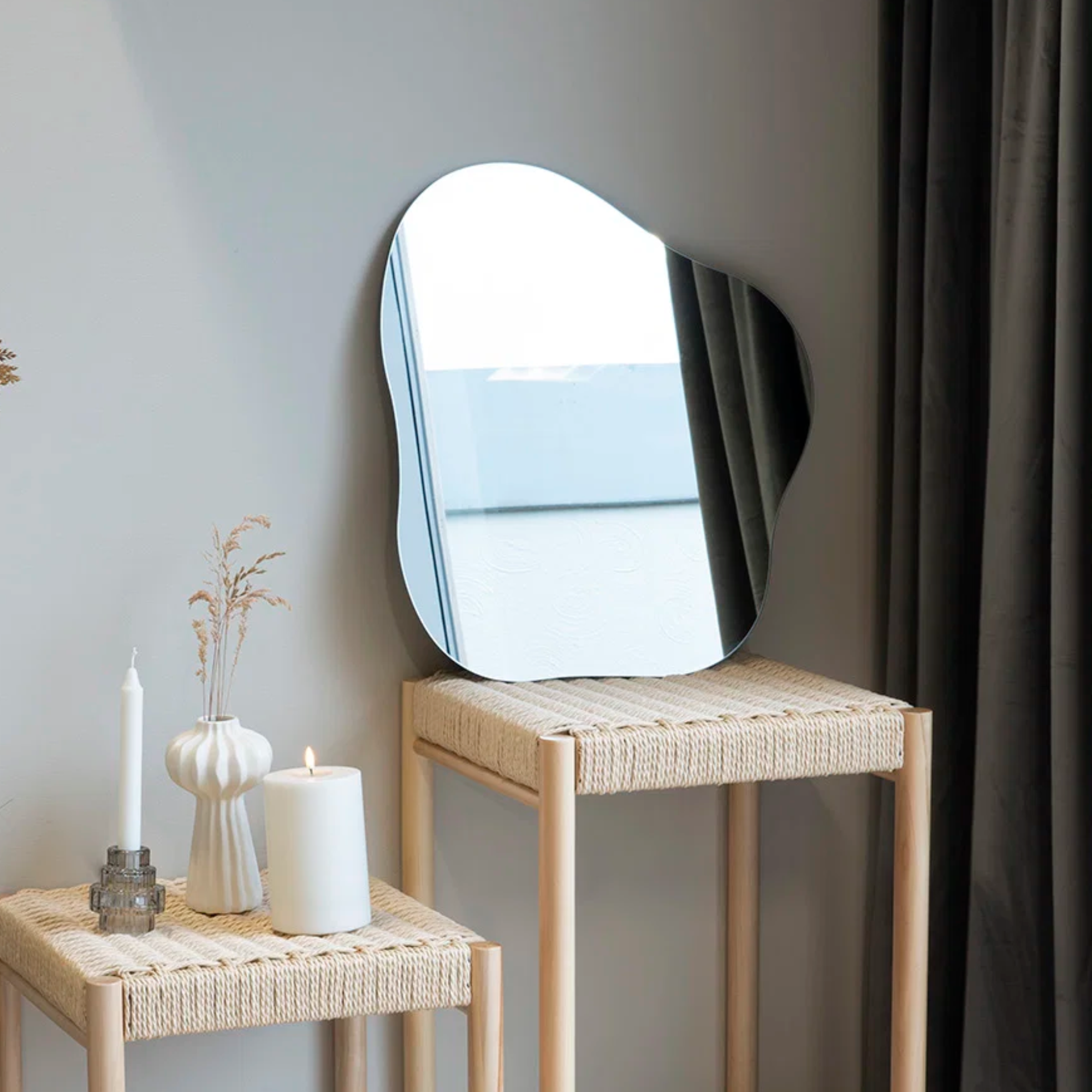 House Nordic Palermo peili 50x55 cm kirkas